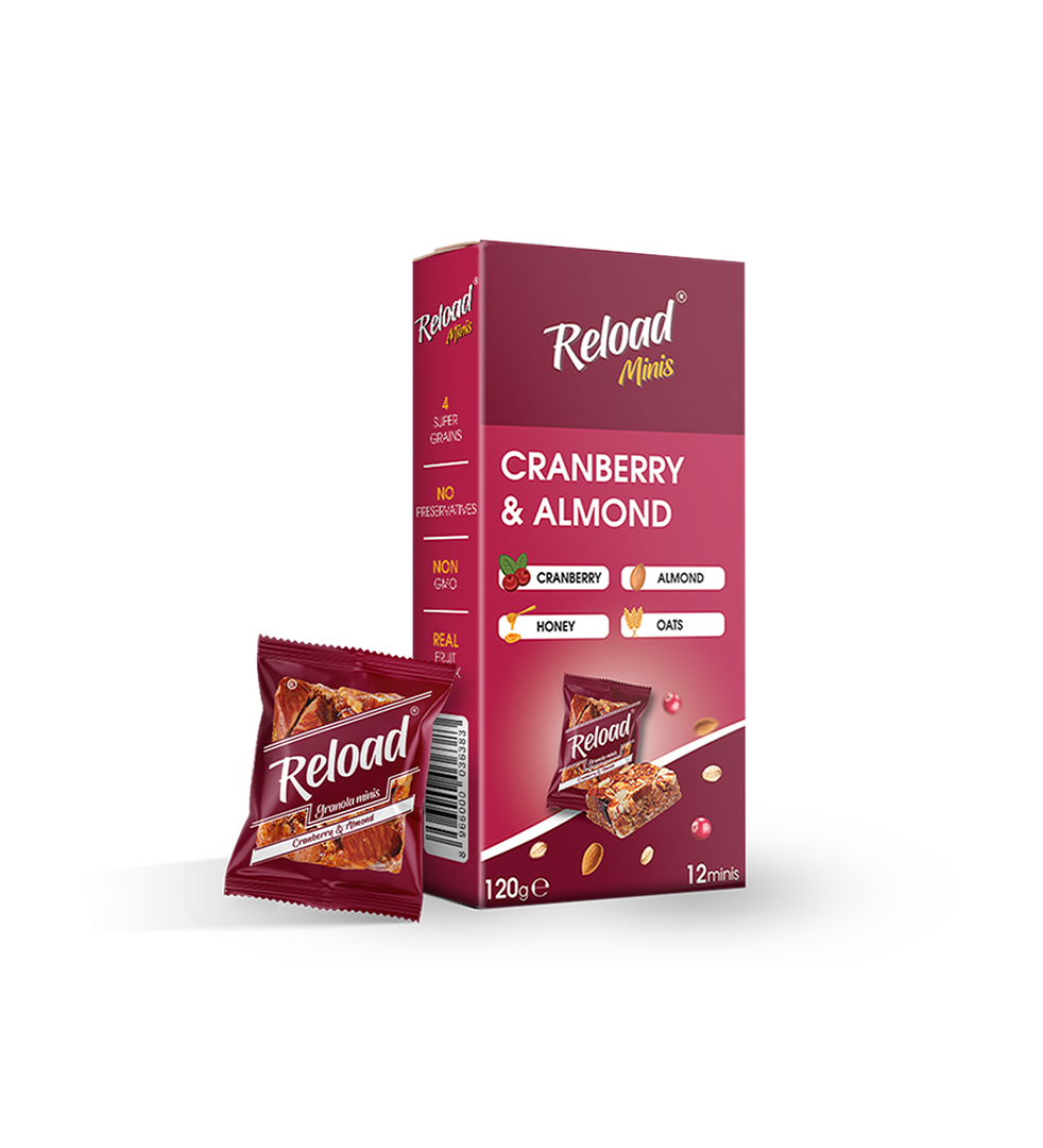 Granola Minis - Cranberry & Almond - Box (12 Minis)