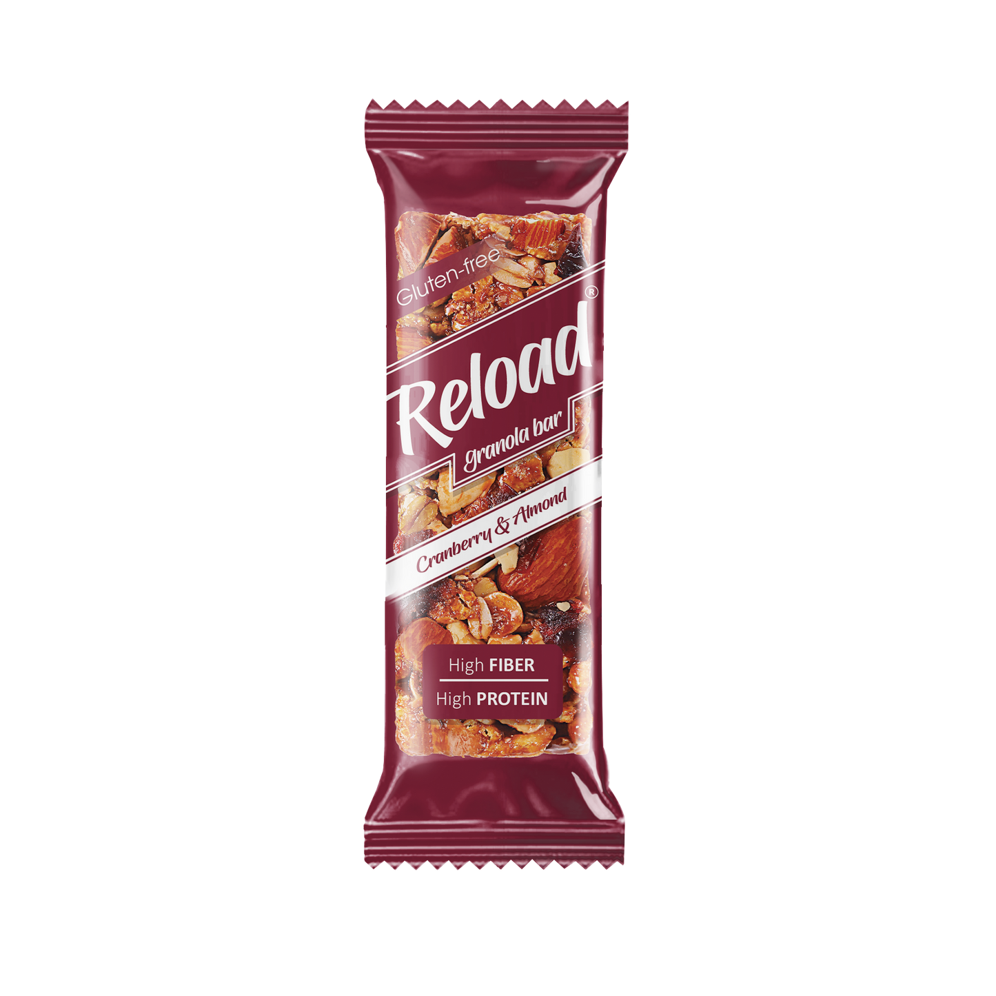 Granola Bar Cranberry & Almond – Box (6 Bars)