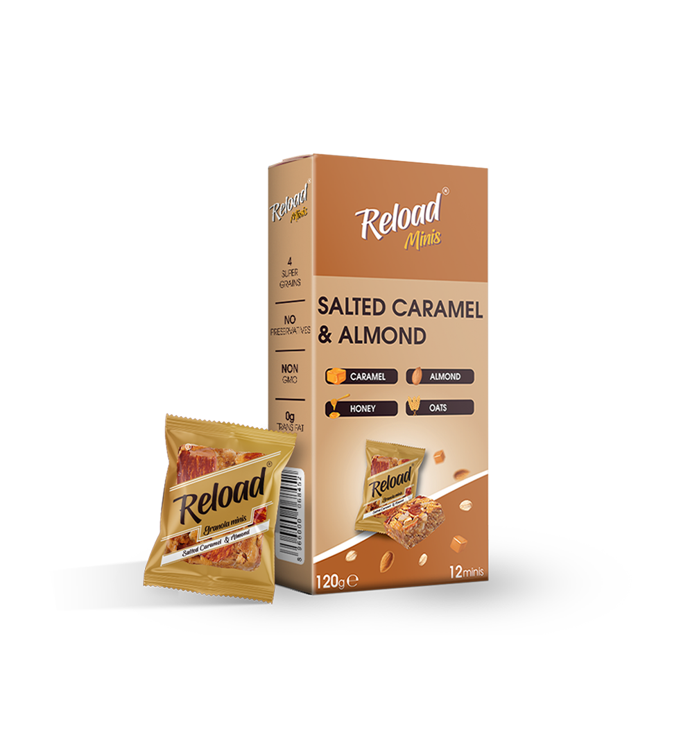 Granola Minis - Salted Caramel & Almond - Box (12 Minis)