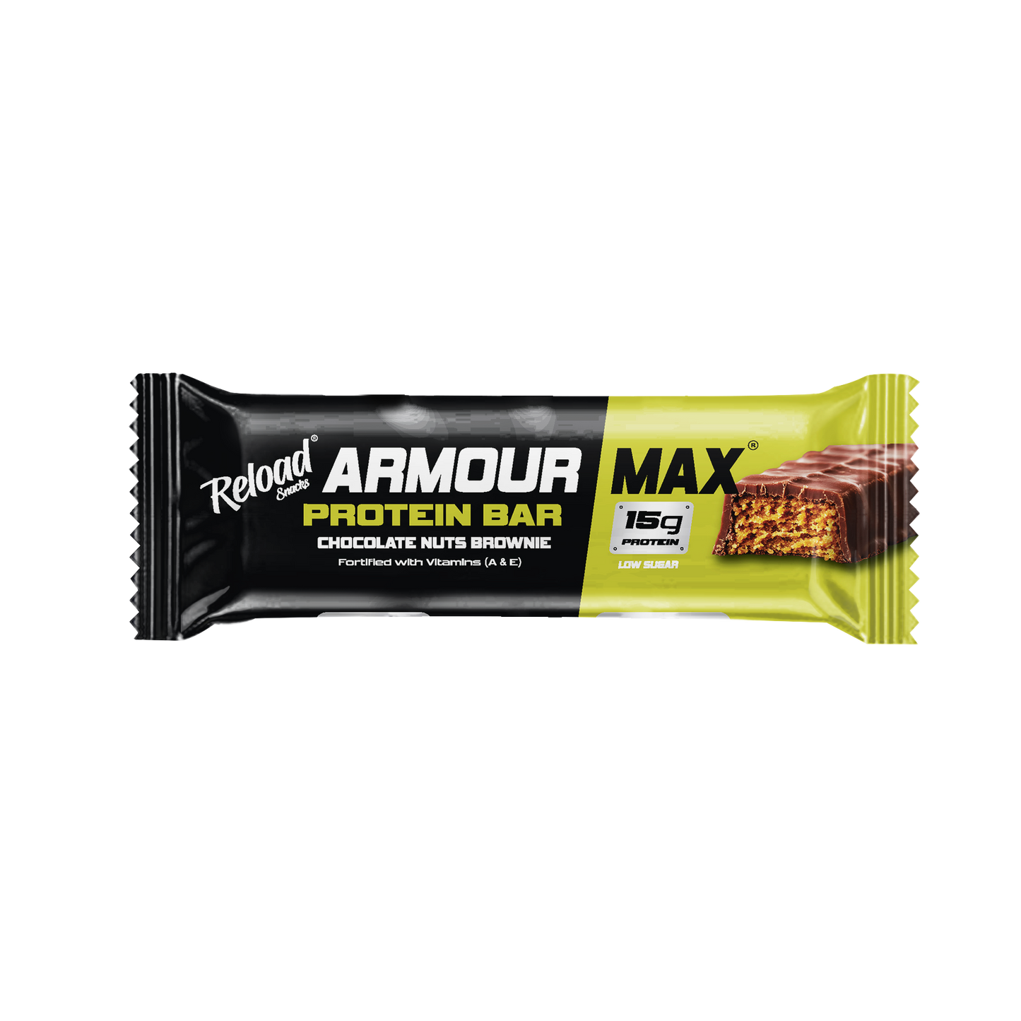 Protein Bar - Armour Max Chocolate Nuts Brownie – Box (3 Bars)