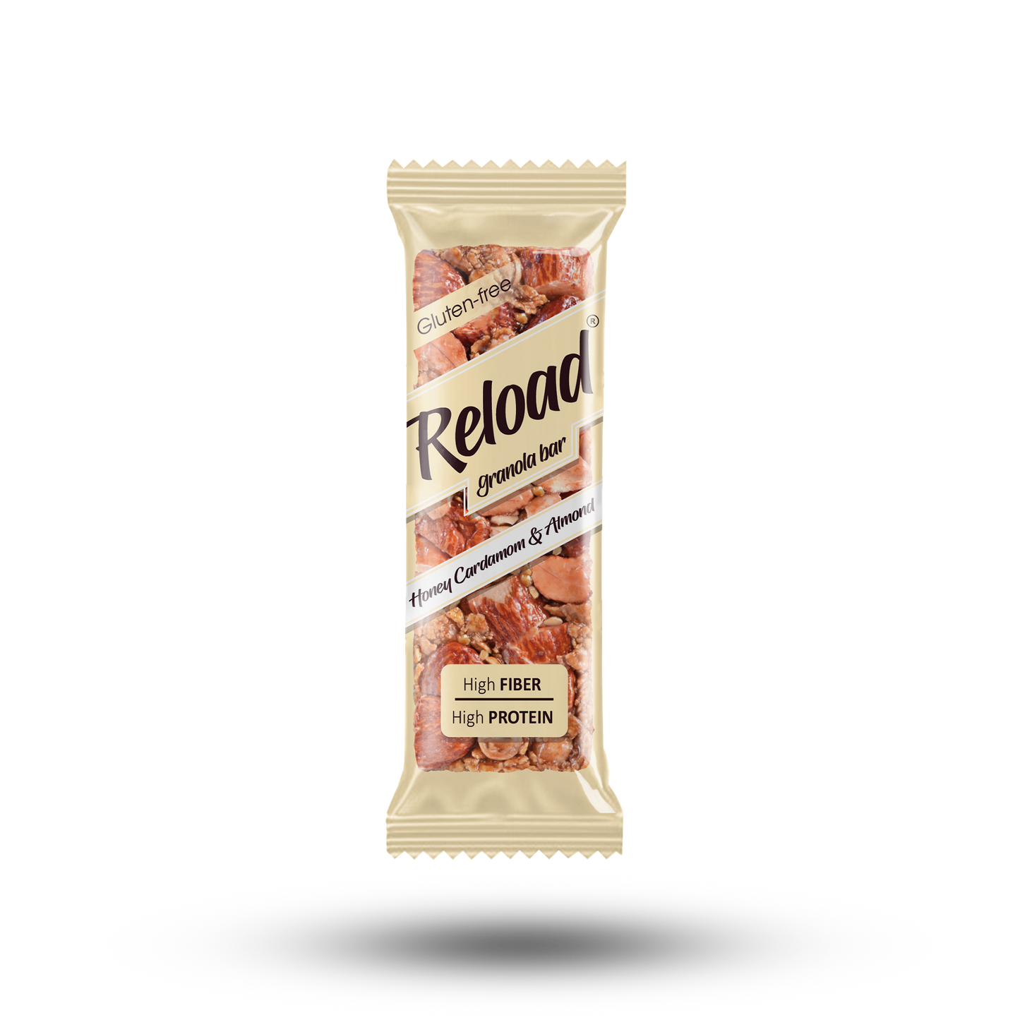 Reload Granola Bar Honey & Cardamom – Box (6 Bars)