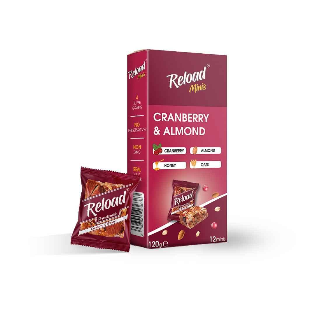 Granola Minis - Cranberry & Almond - Box (12 Minis)