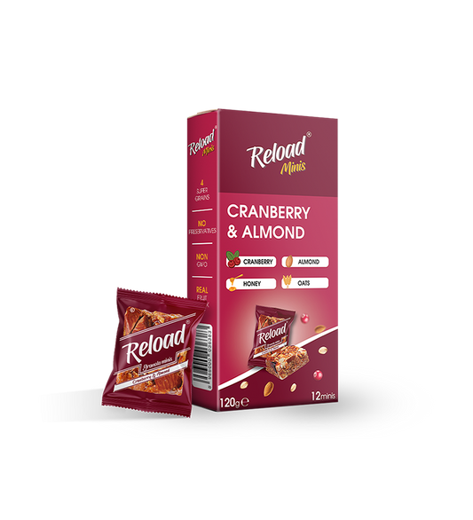Granola Minis - Cranberry & Almond - Box (12 Minis)
