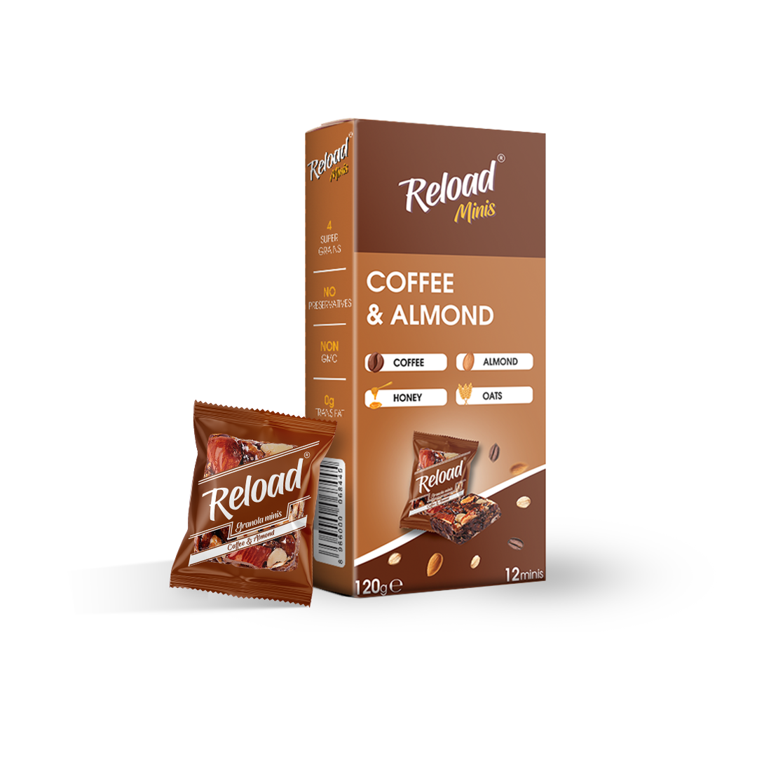 Granola Minis - Coffee & Almond - Box (12 Minis)