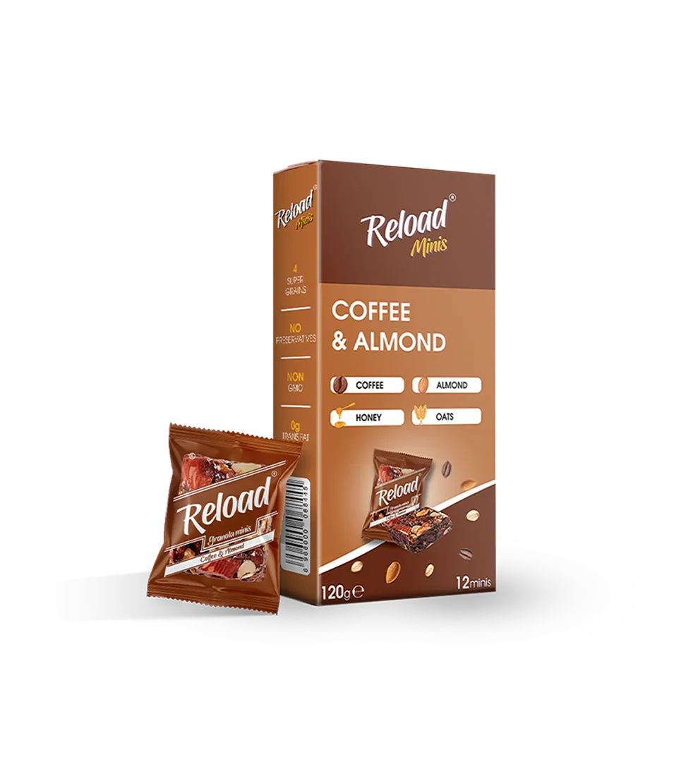 Granola Minis Coffee & Almond Box (12 Minis) – Best Granola Bars in Pakistan