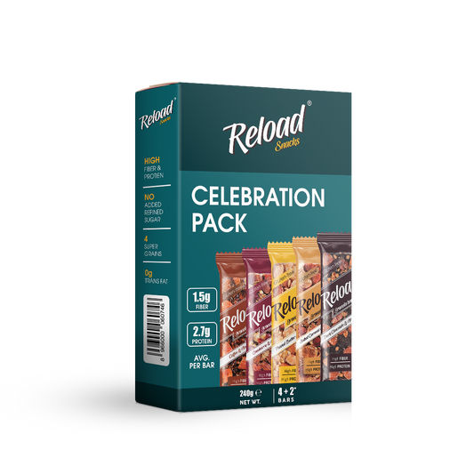 Celebration Pack – Box of 6 Granola Bars