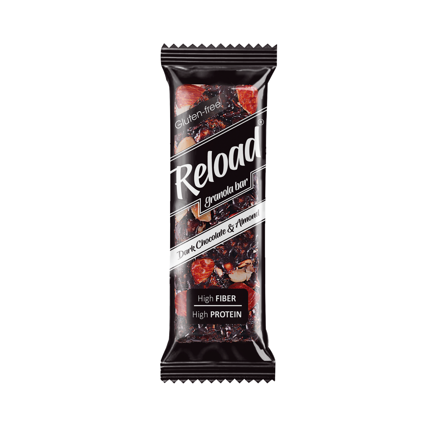 Granola Bar Dark Chocolate & Almond – Box (6 Bars)