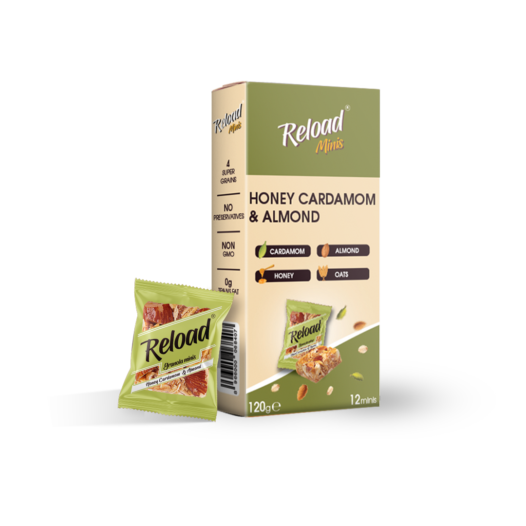 Granola Minis - Honey Cardamom & Almond - Box (12 Minis)