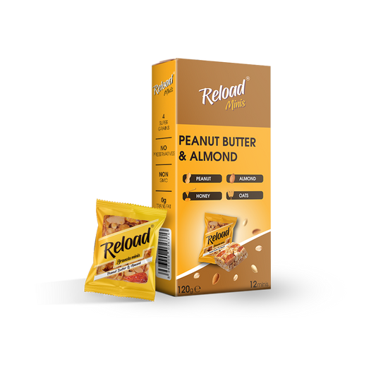 Granola Minis - Peanut Butter & Almond - Box (12 Minis)