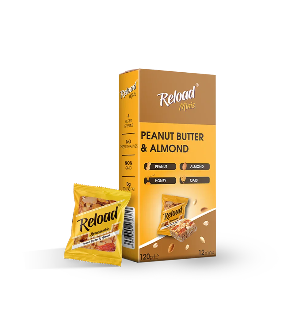 Granola Minis - Peanut Butter & Almond - Box (12 Minis)
