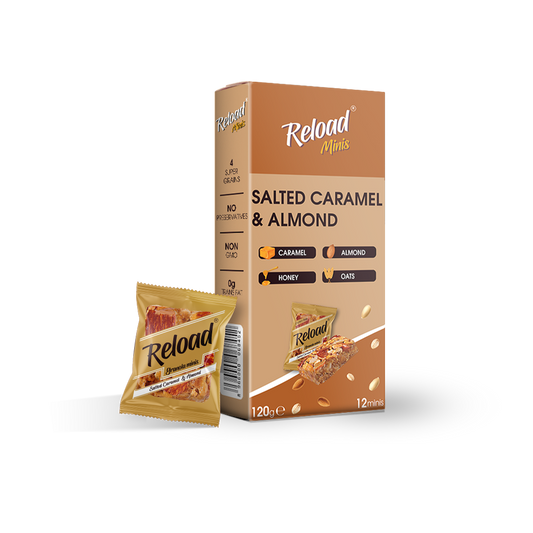 Granola Minis - Salted Caramel & Almond - Box (12 Minis)